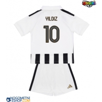 Otroški Nogometni dresi Juventus Kenan Yildiz #10 Domači 2026-27 Kratek Rokav (+ Kratke hlače)